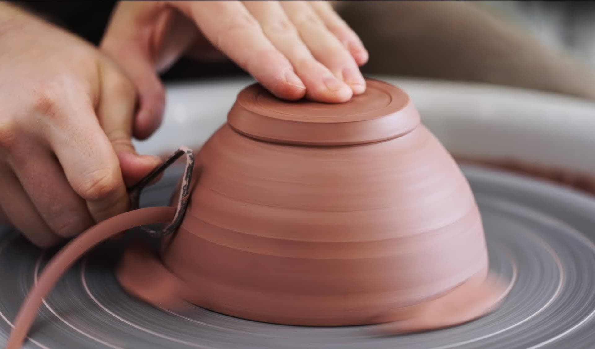 Throwing and Turning a Pottery Bowl