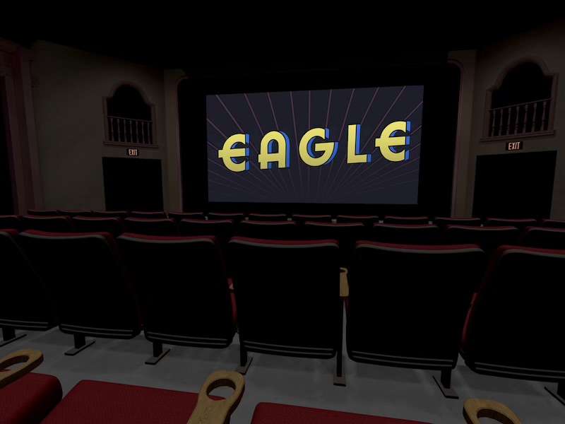 The Eagle, a room in Theater